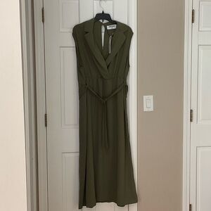 Chic Olive Green Maxi Dress